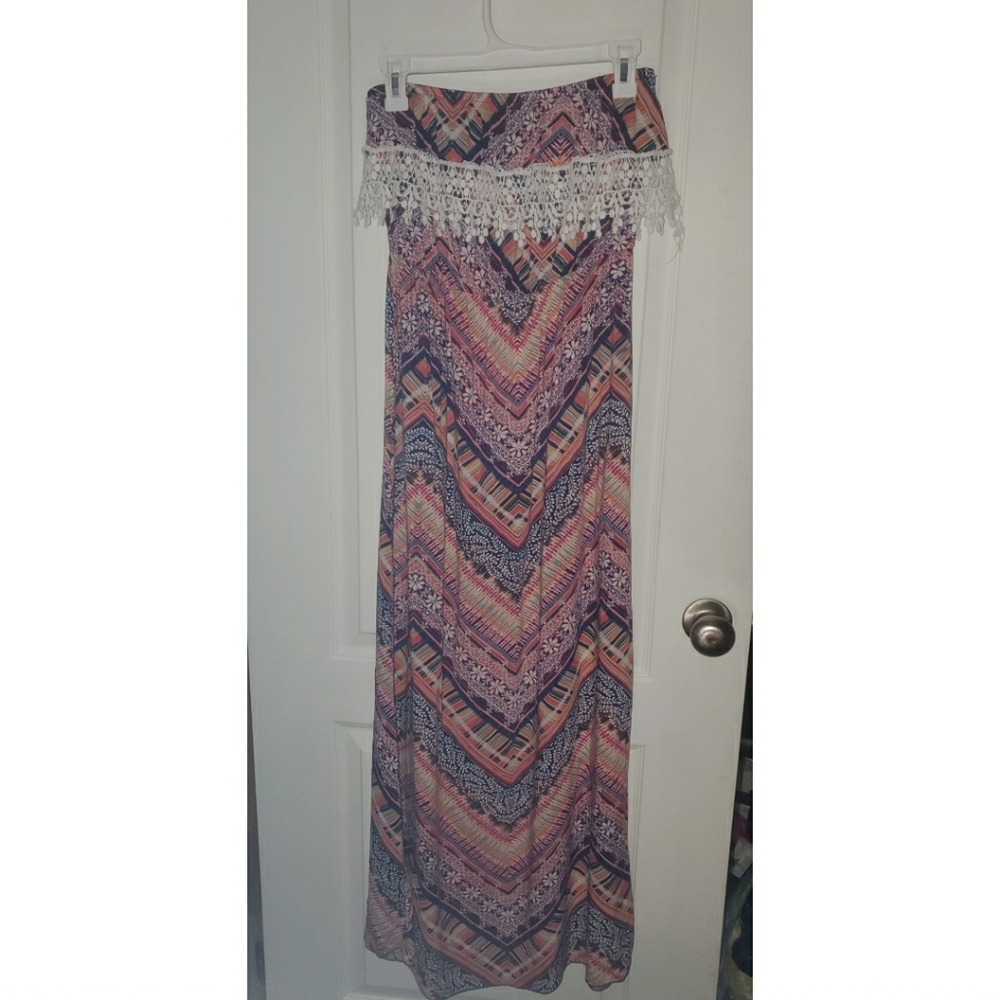 Colorful maxi dress